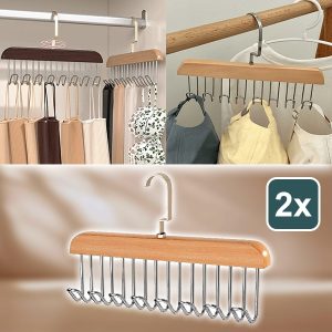 Neslystanti 8 kabliukų kabykla (2 vnt.) | OCTAHANGER