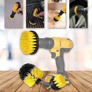 Galingas gręžimo valymo šepetėlių rinkinys (3 vnt.) | DRILLBRUSH