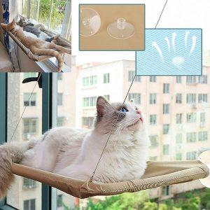 Kabantis hamakas katėms ir mažiems šunims | PURRPAD