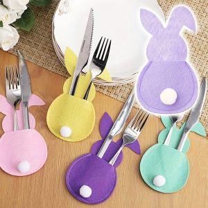 Velykiniai stalo įrankių laikikliai | BUNNYCUTLERY