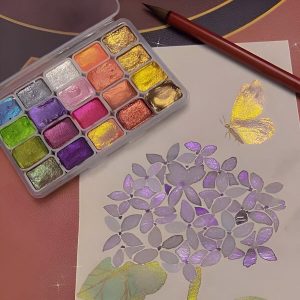 20 spalvų akvarelės tapybos rinkinys | COLORLINKE