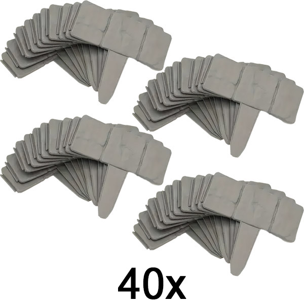 4x Akmeninė sodo apvadas (10 vnt.) | MINIFENCE