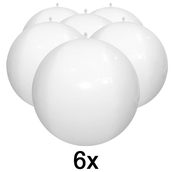 6x Plūduriuojantys pripučiami baseino žibintai | POOLGLO