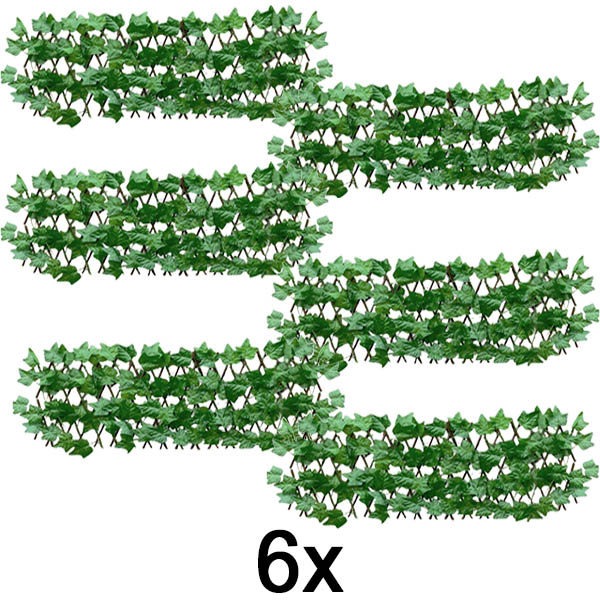6x Dekoratyvinė ir praktiška tvora terasai ir sodui | GREENFENCE