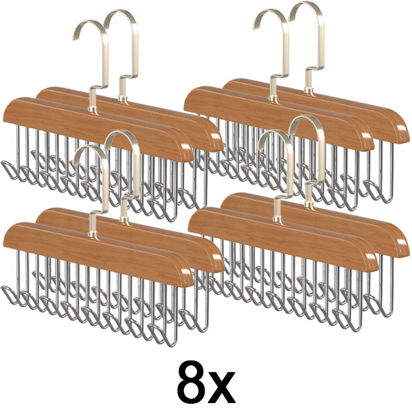 4x Neslystanti 8 kabliukų kabykla (2 vnt.) | OCTAHANGER