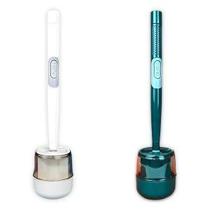 Tualeto šepetys su įmontuotu valymo tirpalo dozatoriumi | FLUSHBRUSH